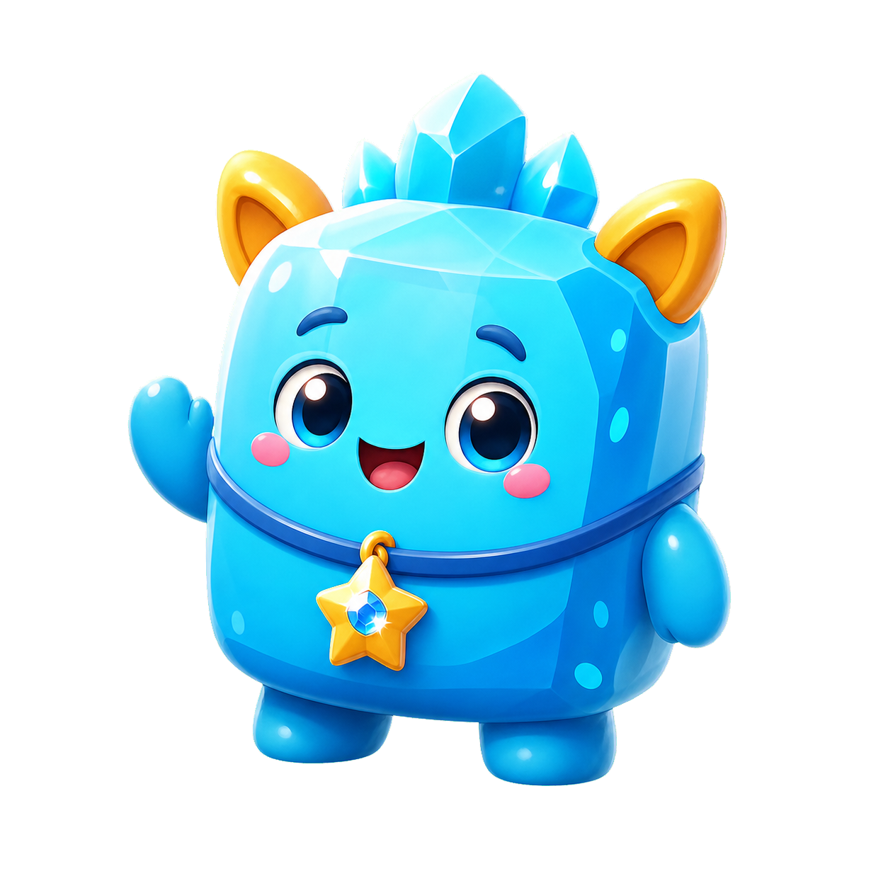 Mascote do Block Smash Saga